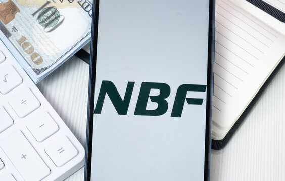 New York, USA - 30 June 2024: Nippon Building Fund Logo on Phone Screen, NBF Company Icon