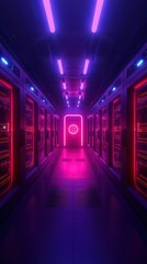 Fototapeta premium warehouse in a warehouse