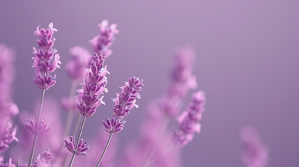 Naklejka premium close up of lavender flowers