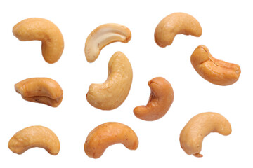 Cashew nuts isolated 