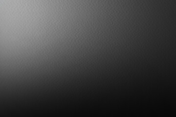 Easy plain black tone color paint on blank watercolor paper texture background with space