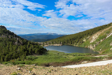 Obraz premium Mary's Glacier in Idaho Springs, CO