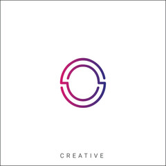 O Creative Latter Logo Design. By Custom Branding Logo. Creative Logo Design. Logo Template. Vector illustration. Modern Design. Monogram Design