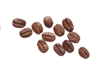 Isolated of coffee beans 