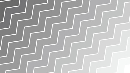 Gray zig zag seamless pattern background vector image