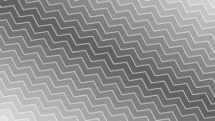 Gray zig zag seamless pattern background vector image