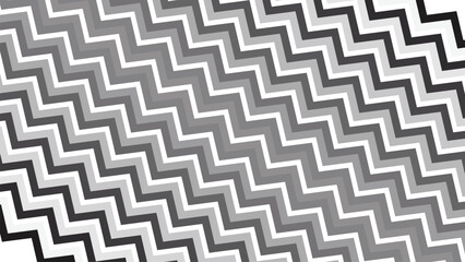 Gray zig zag seamless pattern background vector image