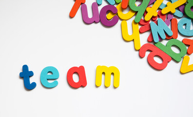 business team building , human resources management