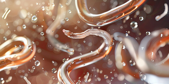 Toxocara Canis in Fluid Medium
