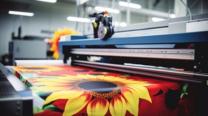 Large Format Digital Printing Machine