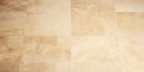 Fototapeta premium Beige Tiled Floor