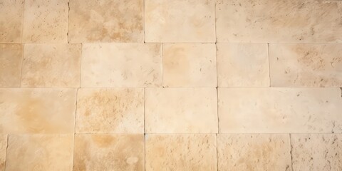 Fototapeta premium Beige Stone Wall Texture