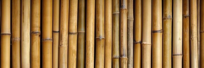 Fototapeta premium Bamboo Texture Close-Up