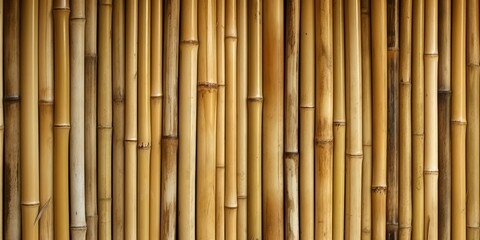 Fototapeta premium Natural Bamboo Wall Texture