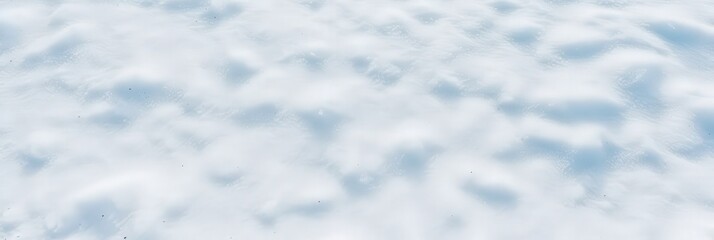 White Snow Texture Close-up