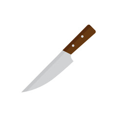 knife flat clipart vector illustration