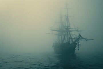 Sailing Through the Mist.