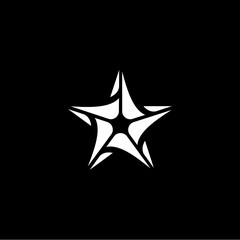 logo Stars black
