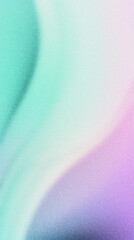 baby pink to lavender to mint green abstract curvy grainy texture gradient background wallpaper