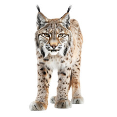 Fototapeta premium Photo of Lynx isolated on transparent background