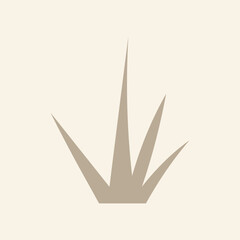 Hand drawn soft earth tones illustration vector element