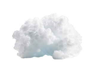 a white cloud on a white background