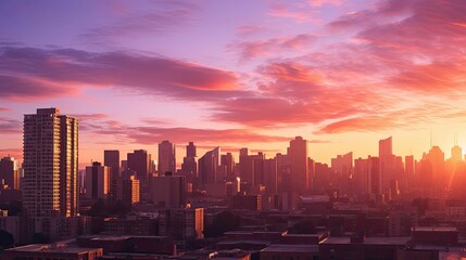 Fototapeta premium silhouette evening sun