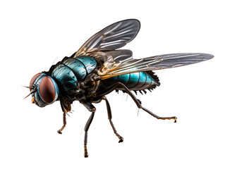 a close up of a fly