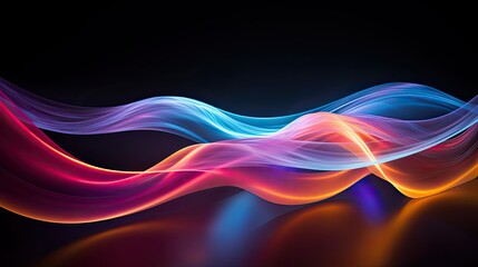 Obraz premium image light wave