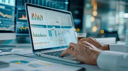 imagine prompt Close-up of a financial advisor in an elegant office setting