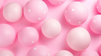 tactile pink polka dot background