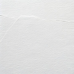 Obraz premium White paper texture background featuring a horizontal ripped line across the center