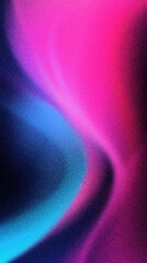 teal to purple to pink abstract curvy grainy texture gradient background wallpaper