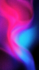 teal to purple to pink abstract curvy grainy texture gradient background wallpaper