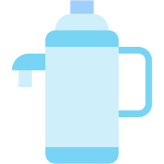 Vector Icon Thermo, Flask, Liquid, Food And Restaurant, Beverage