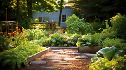 tomatoes sunny yard