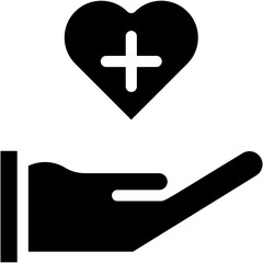 Obraz premium Vector Icon Healthcare, Health, Care, Red Cross, Help