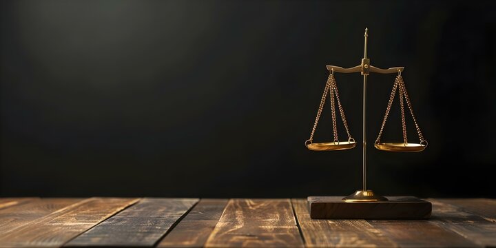 Minimalist 2D graphic showing scale balancing truth and integrity in journalism ethics. Concept Journalistic Ethics, Truth Seeking, Balance, Integrity, Minimalist Design