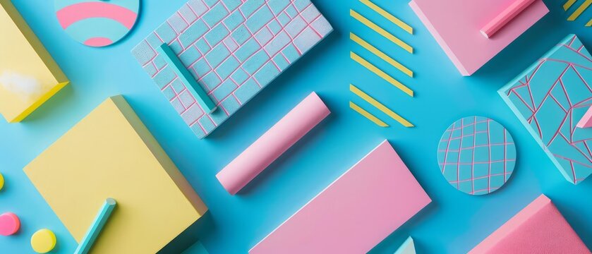 Building a strong brand identity is crucial for business success, using consistent messaging and visual elements to resonate with the target audience in 80s retro color
