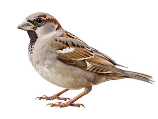 a bird standing on a white background