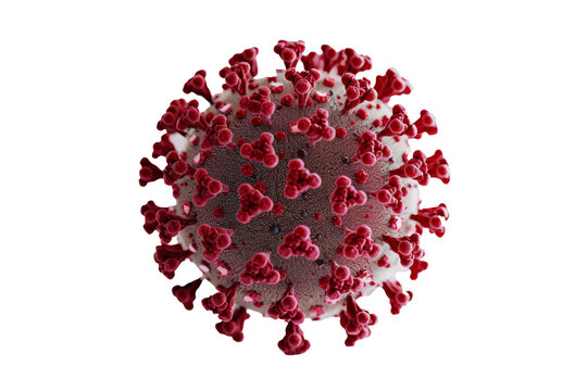 a close up of a virus