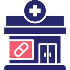 Obraz premium Pharmacy Icon