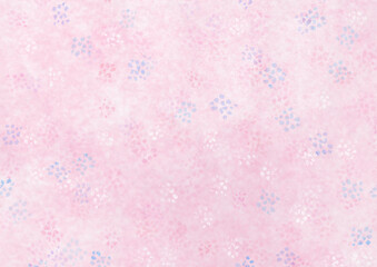 アナログの筆タッチで描いた水彩背景