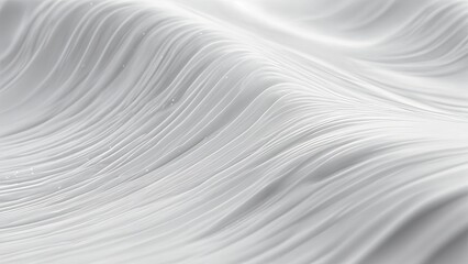 Obraz premium AI White Background Abstract - Landscape