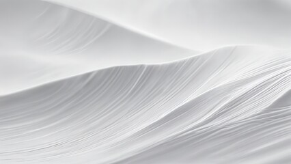 AI White Background Abstract - Landscape