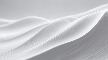 Obraz premium AI White Background Abstract - Landscape