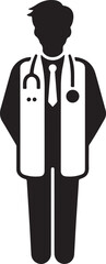 doctor vector icon