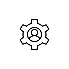 setting icon for ui ux design. web design. apss design.