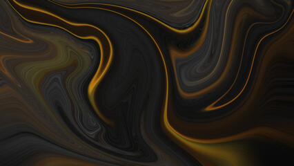 4K Abstract realistic gold black background with marble grandeur. layered, unbroken rock formation. Photos for a background that feels high-end.