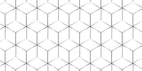 Abstract seamless Vector hexagonal illustration seamless wallpaper wire design. creative diamond surface web structure honeycomb gold line element digital geometric pattern background.